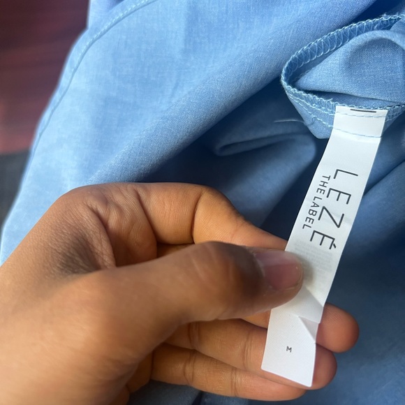 leze the label button down shirt/dress - Picture 5 of 5